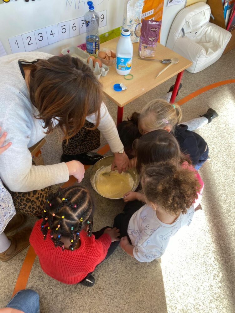 “Quand on fait des crêpes chez nous …”